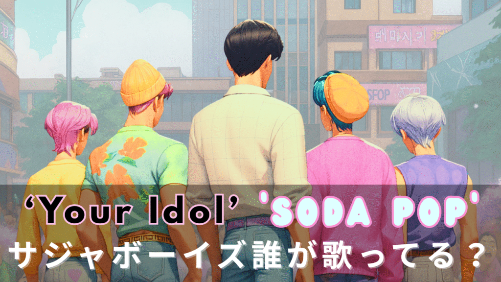 alt="KポップデーモンハンターズOST サジャボーイズ『Soda Pop』『Your Idol』歌唱担当アーティスト解説"
